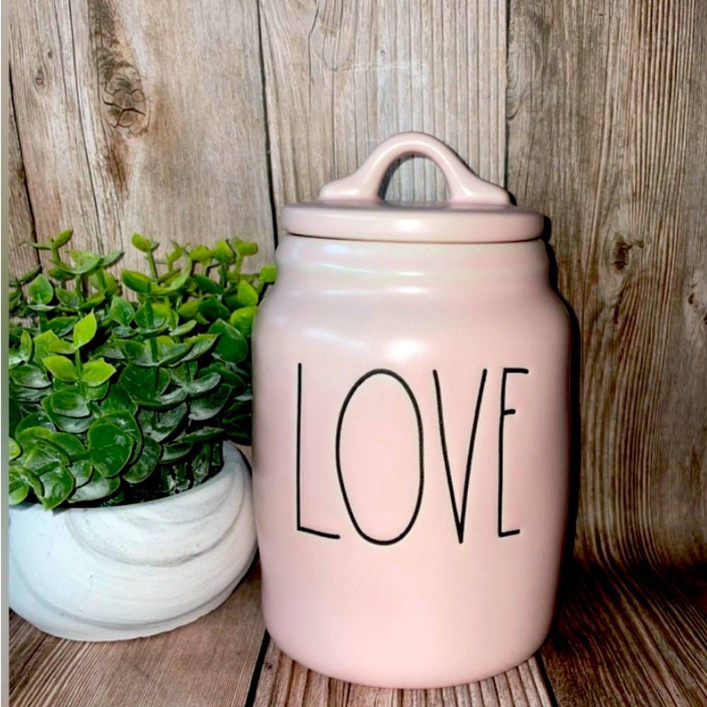 NEW Rae Dunn Love Baby Canister - Picture 2 of 2